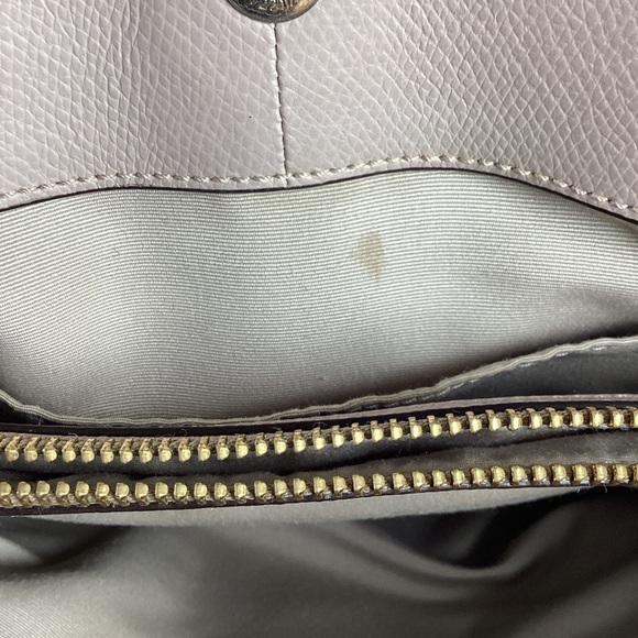 Coach Minetta toupe bag White exotic leather hand shoulder purse - Picture 10 of 13